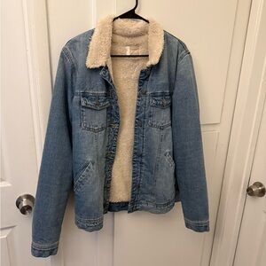Roxy Jean Jacket with Fleece Lining